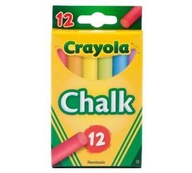 CRAYOLA CHALK Tabuľová krieda 12 ks