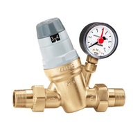 Regulátor tlaku s manometrom a indikátorom nastavenia 1" CALEFFI