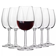 KROSNO Set Sada pohárov na červené víno Basic Pure, 350 ml