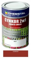 CHEMSTAL ZINCOR 2V1 PRIMER ENAMEL ČERVENÝ 10L