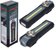 STHOR DIELENSKÁ LAMPA COB LED NABÍJACÍ KABELÁŽ 3V1 300LM HÁKOVÝ MAGNET STHOR DIELENSKÁ LAMPA COB LED NABÍJACÍ KABELÁŽ 3V1 300LM HÁKOVÝ MAGNET