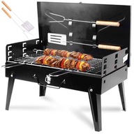 ZÁHRADNÝ TURISTICKÝ GRIL NA UHLIE PRENOSNÉ SKLADACIE KUFRE NA BBQ PRÍSLUŠENSTVO ZÁHRADNÝ TURISTICKÝ GRIL NA UHLIE PRENOSNÉ SKLADACIE KUFRE NA BBQ PRÍSLUŠENSTVO