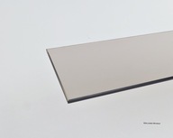 Hnedá sklenená polica - antisol 5 mm - 12x50 cm