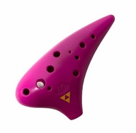 Ľudový nástroj Ocarina C-dur fialový ABS