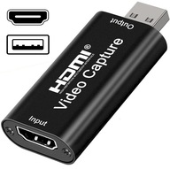 Adaptér HDMI na USB CAPTURE Video Audio Streaming a Streaming Recording Adaptér HDMI na USB CAPTURE Video Audio Streaming a Streaming Recording