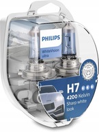 Žiarovky H7 Philips White Vision Ultra 4200K + W5W