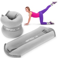 ZÁVAHY NA ZÁPÄSTIA NOHY ČLENKY NA CVIČENIE ZÁVAHY 2X 1KG GYMTEK ZÁVAHY NA ZÁPÄSTIA NOHY ČLENKY NA CVIČENIE ZÁVAHY 2X 1KG GYMTEK