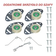 Kolesá, vozíky, posuvné šatníkové rolky, prídavné krídlo Sevroll Micra + zarážka Kolesá, vozíky, posuvné šatníkové rolky, prídavné krídlo Sevroll Micra + zarážka