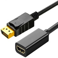 DisplayPort v1.4 - HDMI v2.0 kábel Montis 20 cm DisplayPort v1.4 - HDMI v2.0 kábel Montis 20 cm
