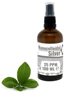 NANO COLOIDAL SILVER 25PPM 100ML CLEAR sprej