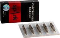 Tetovacie ihly Spark CARTRIDGE 5 kusov 14RL Tetovacie ihly Spark CARTRIDGE 5 kusov 14RL