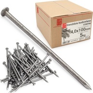 STAVEBNÉ KCHTY, obyčajné čierne, 4,0x100, 5kg STAVEBNÉ KCHTY, obyčajné čierne, 4,0x100, 5kg
