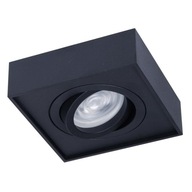 NUSA Square čierne zapustené stropné svietidlo NUSA Square čierne zapustené stropné svietidlo