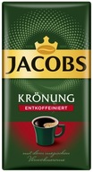 Jacobs Kronung BEZKOFEÍNOVÁ mletá káva 500 gramov Jacobs Kronung BEZKOFEÍNOVÁ mletá káva 500 gramov