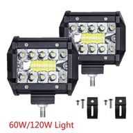 2ks-120W INCH Bodové 20 LED pracovné svetlo Bar Lamp Dri