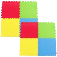 Viacsezónna ochranná podložka do bazéna, Penové puzzle, 8 ks, HRUBÁ, PEVNÁ