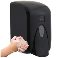 Dávkovač dávkovač Dávkovač tekutého mydla 500 ml Čierny nástenný Dávkovač dávkovač Dávkovač tekutého mydla 500 ml Čierny nástenný