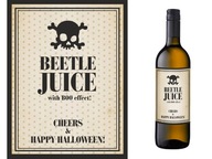 NÁLEPKY na alkohol - Beetle juice - PartyDeco x10