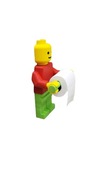 LEGO MAN držiak na toaletný papier Red Green