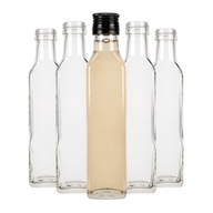 10 KS MARASCA SKLENENÉ FĽAŠE 250 ML NA OLIVOVÝ OLEJ TINKTÚRY BIMMERS ŠŤAVA 10 KS MARASCA SKLENENÉ FĽAŠE 250 ML NA OLIVOVÝ OLEJ TINKTÚRY BIMMERS ŠŤAVA