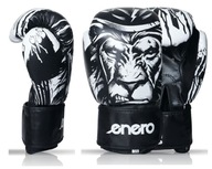 BOXERSKÉ RUKAVICE VEĽKOSŤ. 10OZ ČIERNO-BIELY ENERO TIGER BOXERSKÉ RUKAVICE VEĽKOSŤ. 10OZ ČIERNO-BIELY ENERO TIGER