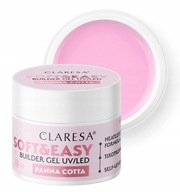Claresa Soft&Easy Panna cotta stavebný gél 45g Claresa Soft&Easy Panna cotta stavebný gél 45g