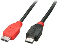 Lindy 31758 USB 2.0 OTG Micro-B kábel 0,5m Lindy 31758 USB 2.0 OTG Micro-B kábel 0,5m
