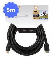 HDMI KÁBEL 5 m 4K UHD 3D PREMIUM 18 Gbps SPEED GOLD