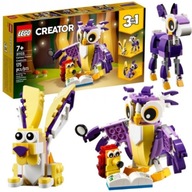 LEGO CREATOR LESNÉ BYTKY SOVA JEŽKO VEVERIČKA ZVIERATÁ DARČEK BLOKY LEGO CREATOR LESNÉ BYTKY SOVA JEŽKO VEVERIČKA ZVIERATÁ DARČEK BLOKY