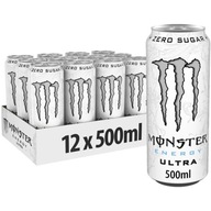 12 x Monster white ultra drink 500 ml
