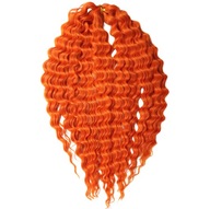 ARIELKA SYNTETICKÉ VLASY 300g AFROLOKI POMARANČ ARIELKA SYNTETICKÉ VLASY 300g AFROLOKI POMARANČ