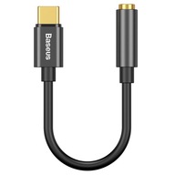 BASEUS ADAPTÉR KÁBEL AUDIO ADAPTÉR USB C MINI KONEKTOR AUX PRE SLÚCHADLÁ BASEUS ADAPTÉR KÁBEL AUDIO ADAPTÉR USB C MINI KONEKTOR AUX PRE SLÚCHADLÁ