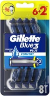 GILLETTE Blue3 6+2 8 kusov holiacich strojčekov pre mužov GILLETTE Blue3 6+2 8 kusov holiacich strojčekov pre mužov