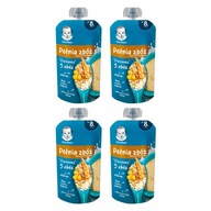 GERBER 5 Cereálna ovsená kaša v tube po 8. mesiaci 4x110g GERBER 5 Cereálna ovsená kaša v tube po 8. mesiaci 4x110g