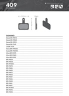 BRENTA BRZDOVÉ DESTIČKY NA BICYKEL SINTER SHIMANO DEORE BR-M575, BR-M525, BR- BRENTA BRZDOVÉ DESTIČKY NA BICYKEL SINTER SHIMANO DEORE BR-M575, BR-M525, BR-