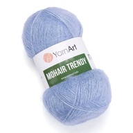 Priadza YarnArt MOHAIR TRENDY dymová modrá 107 Priadza YarnArt MOHAIR TRENDY dymová modrá 107