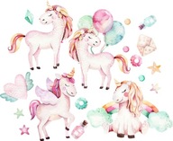 Sada nálepiek na stenu UNICORN pre dieťa S Sada nálepiek na stenu UNICORN pre dieťa S