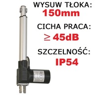 ELEKTRICKÝ AKTOR 24V LINEÁRNY MOTOR 150mm 6kN