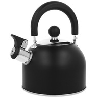 PLYNOVÁ kanvica s píšťalkou, INDUKCIA, ČIERNA 1,5L PLYNOVÁ kanvica s píšťalkou, INDUKCIA, ČIERNA 1,5L