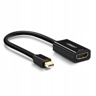 Mini DisplayPort – adaptér HDMI UGREEN 4K (čierny) Mini DisplayPort – adaptér HDMI UGREEN 4K (čierny)