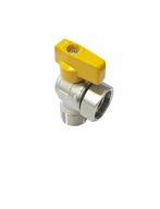 Uhlový plynový guľový ventil GW/MZ 1/2x1/2'' motýľ Uhlový plynový guľový ventil GW/MZ 1/2x1/2'' motýľ