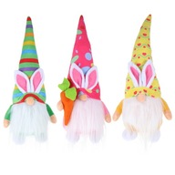 3ks Krásne veľkonočné bábiky Gnome