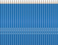 Drevená ceruzka Niceday HB, stredne modrá x150