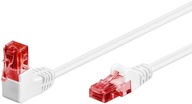LAN Patchcord kábel CAT 6 U/UTP 1x90 BIELY 10m LAN Patchcord kábel CAT 6 U/UTP 1x90 BIELY 10m
