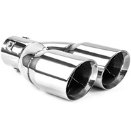 KONCOVKA VÝFUKU S DIFÚZOROM DVOJITÝM 2x 76mm KONCOVKA VÝFUKU S DIFÚZOROM DVOJITÝM 2x 76mm