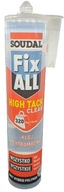 SOUDAL FIX All High Tack Clear EXTRA STRONG zvnútra/zvonku SOUDAL FIX All High Tack Clear EXTRA STRONG zvnútra/zvonku