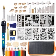 PÁJKA PIROGRAF SET HORÚCI WEP 60W HORÁK NA DREVO dcs3kit5 PÁJKA PIROGRAF SET HORÚCI WEP 60W HORÁK NA DREVO dcs3kit5