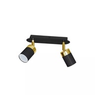 Stropné svietidlo JOKER BLACK/GOLD 2xGU10 Stropné svietidlo JOKER BLACK/GOLD 2xGU10