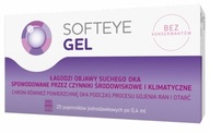 Softeye Gel 0,4 ml očný gél na suché oči 20 nádob