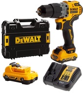 12V príklepový skrutkovač 57,5Nm 2x2Ah DeWALT DCD706D2